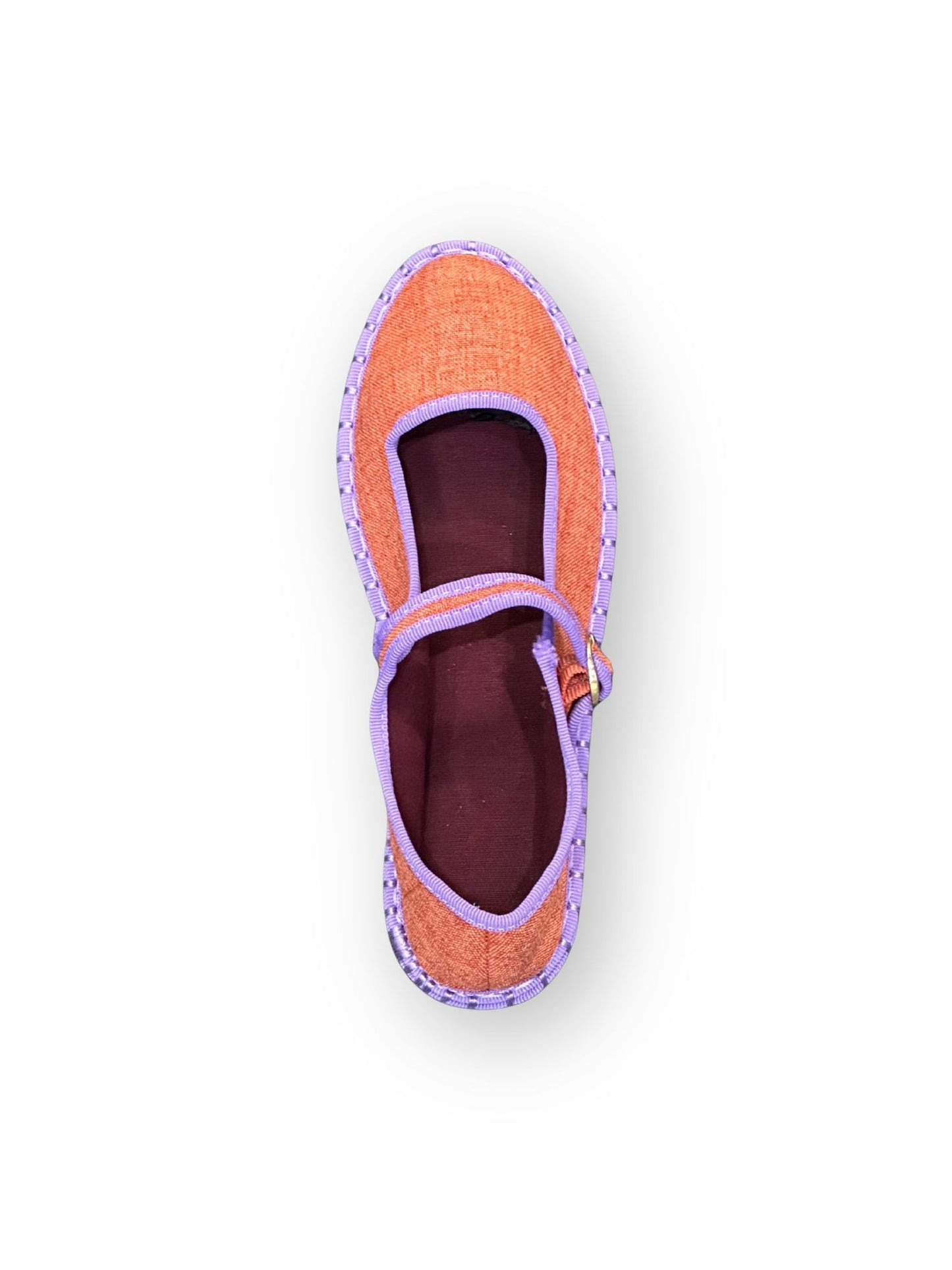 MERCEDITAS TAMARA TEXTIL ORANGE/PURPLE