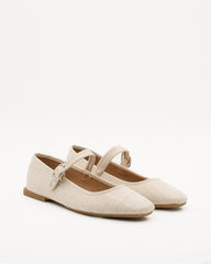 ZAPATO PLANO BAILARINAS BEIGE