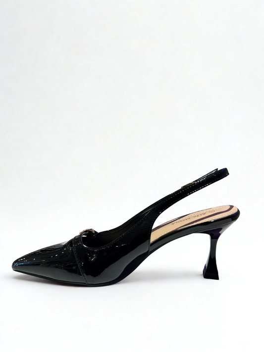 ZAPATO BARCELO DESTALONADO NEGRO