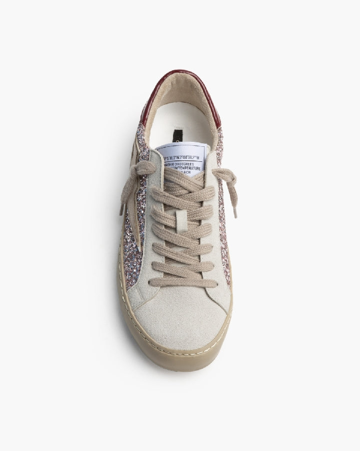 ZAPATILLAS SNEAKER RAYO BRILLO ROSA