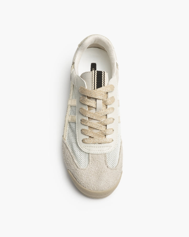 ZAPATILLAS RETRO CALADA PLATINO