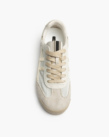 ZAPATILLAS RETRO CALADA PLATINO