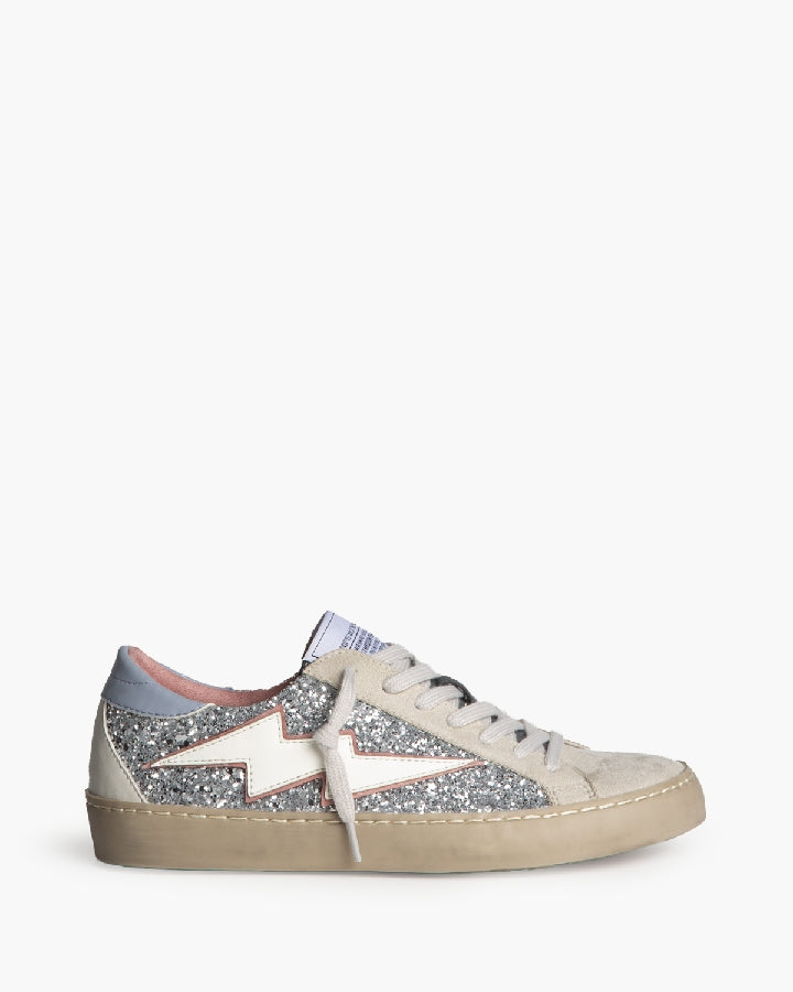 ZAPATILLAS RAYO BRILLOS PLATA