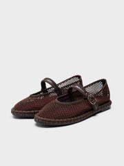 MERCEDITAS MESH REJILLA BROWN