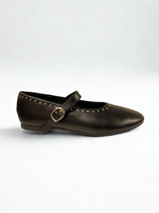 MERCEDITAS TACHUELAS BLACK