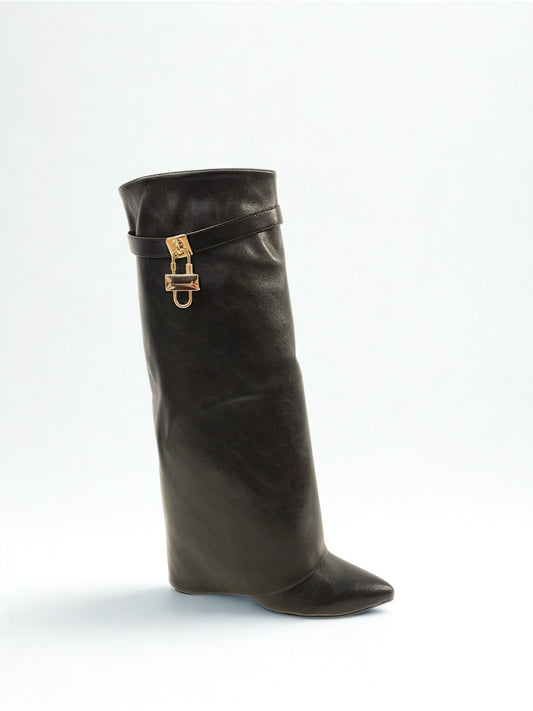 BOTA POLAINA ALICIA BLACK