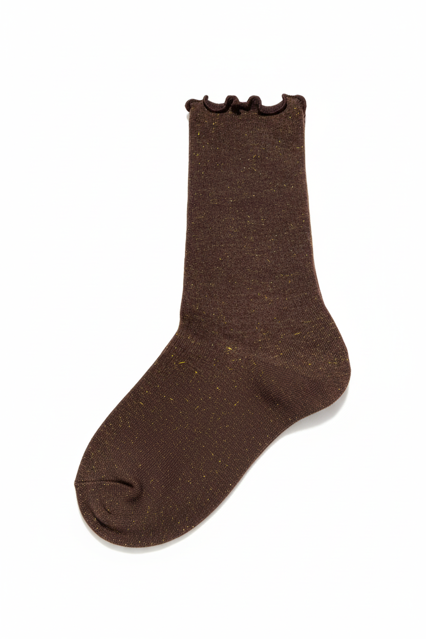 CALCETIN BRILLO MORADO Nº 7