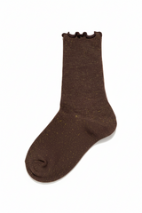 CALCETIN BRILLO MORADO Nº 7