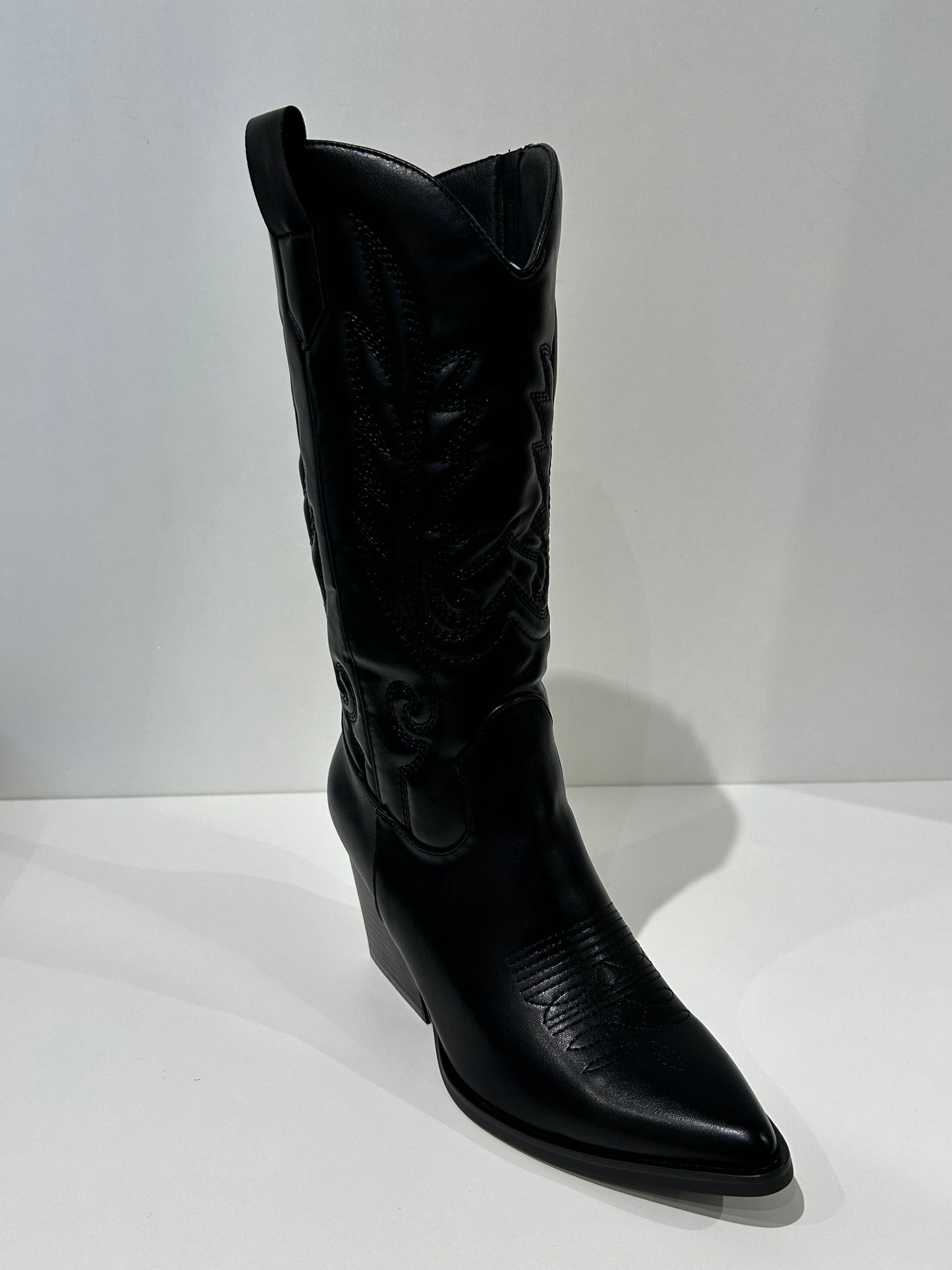 BOTA COWBOY CAROLINA NEGRA