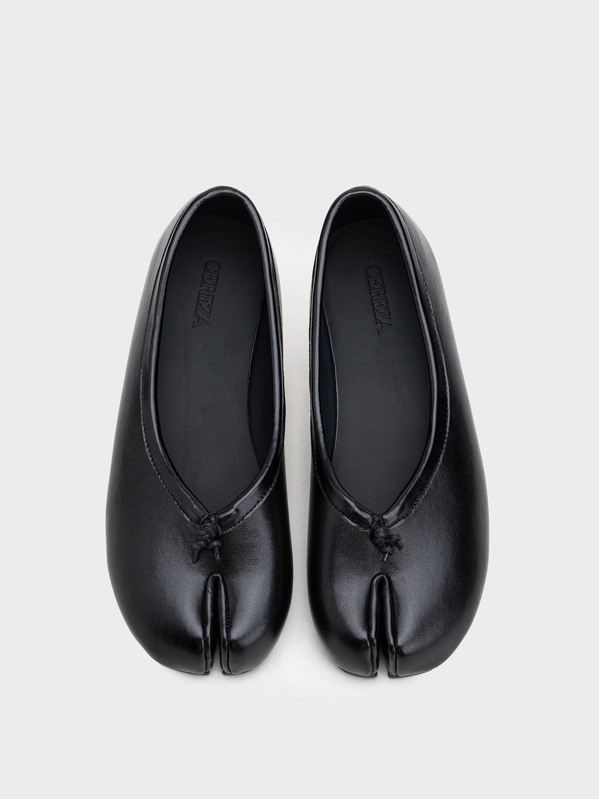 BAILARINAS PLANAS TABI NUDO BLACK