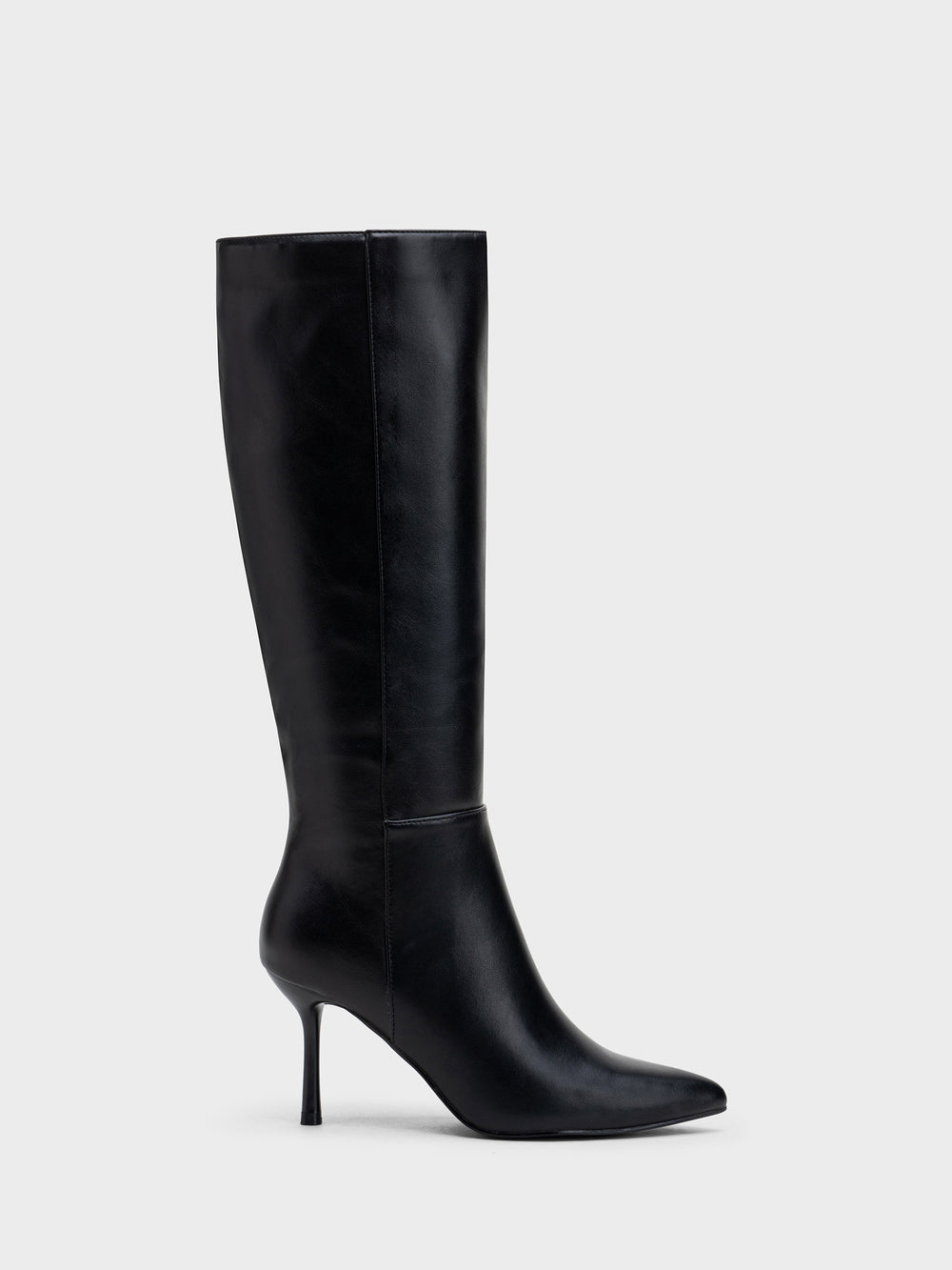 BOTAS ALTAS TACON FINO PU BLACK