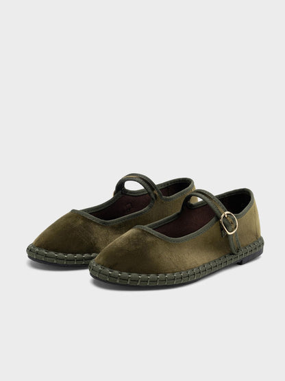 MERCEDITAS MIREIA TERCIOPELO GREEN