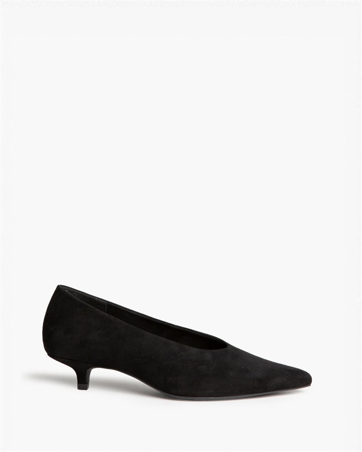 ZAPATO SALON TACON KITTEN ANTELINA NEGRO
