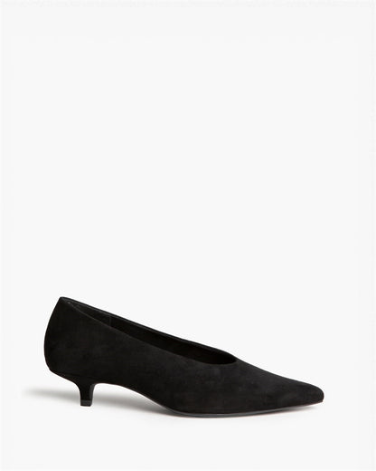 ZAPATO SALON TACON KITTEN ANTELINA NEGRO