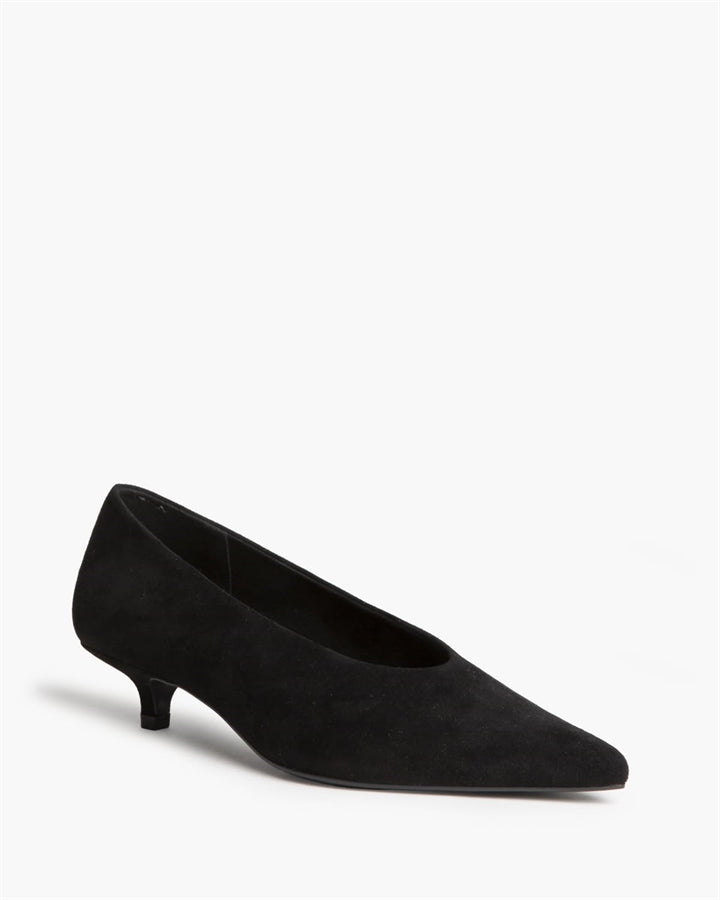 ZAPATO SALON TACON KITTEN ANTELINA NEGRO