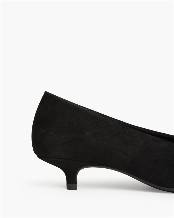 ZAPATO SALON TACON KITTEN ANTELINA NEGRO