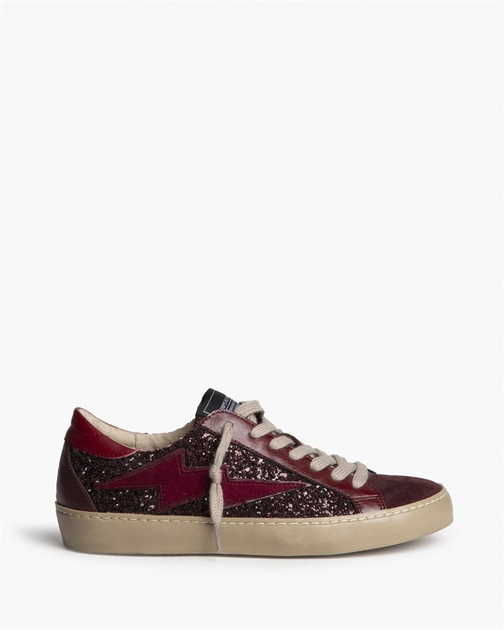ZAPATILLAS RAYO BRILLO BURDEOS