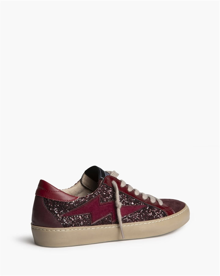 ZAPATILLAS RAYO BRILLO BURDEOS