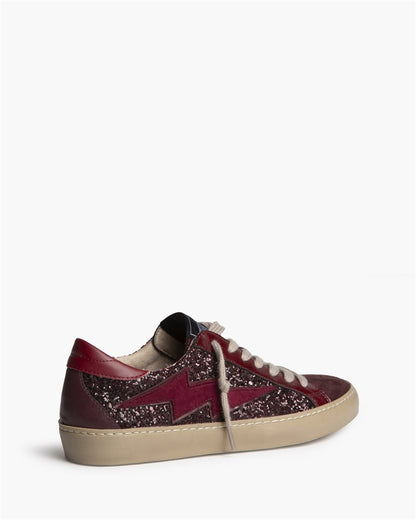 ZAPATILLAS RAYO BRILLO BURDEOS