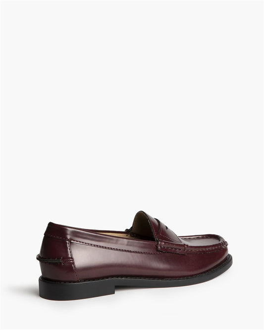 MOCASIN ANTIFAZ CLASSIC BURDEOS PU