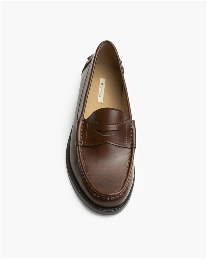 MOCASIN ANTIFAZ CLASSIC MARRON PU