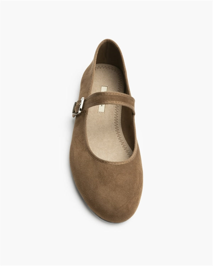 BAILARINA MARY JANE BASIC C CAMEL