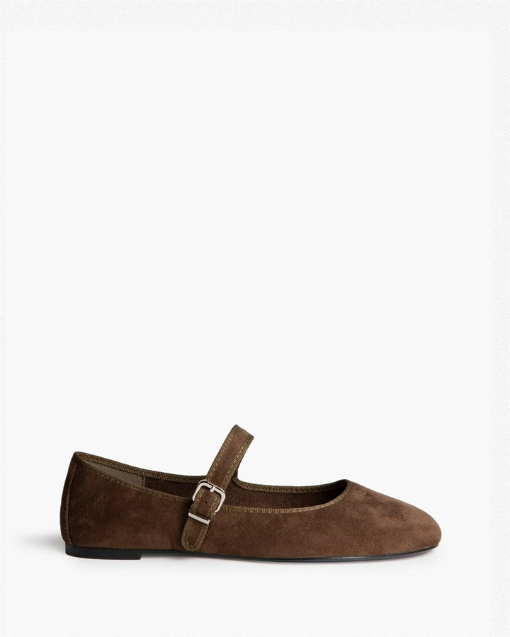 BAILARINA MARY JANE BASIC C KAKI