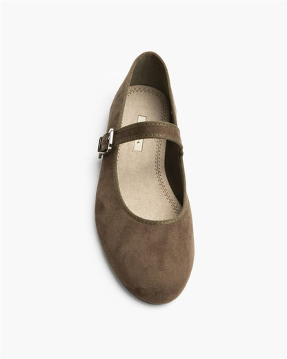 BAILARINA MARY JANE BASIC C KAKI