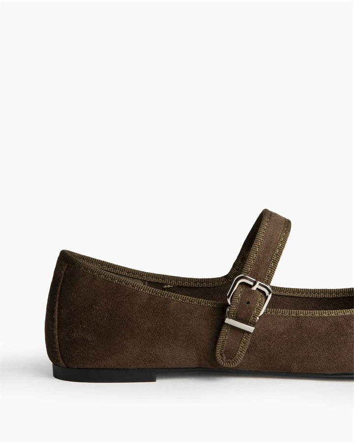 BAILARINA MARY JANE BASIC C KAKI