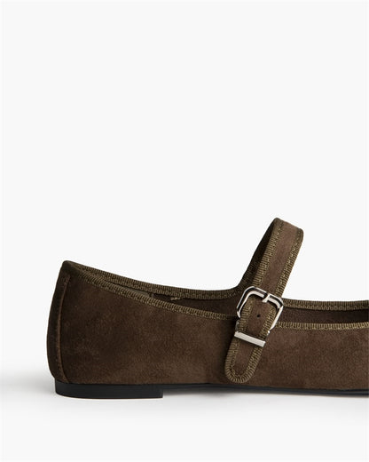 BAILARINA MARY JANE BASIC C KAKI
