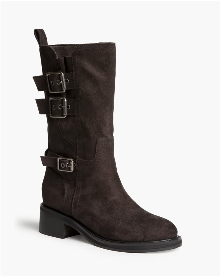 BOTA BIKER TRES CORREAS  CAFE