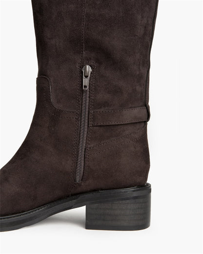 BOTA BIKER TRES CORREAS  CAFE