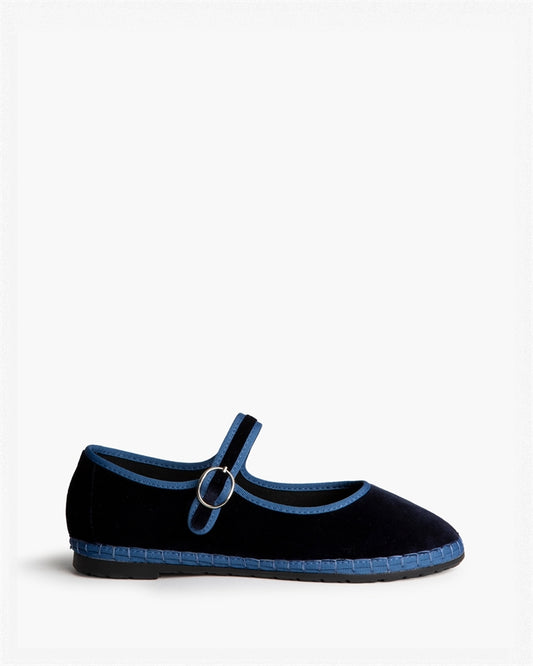 MERCEDITAS TERCIOPELO CO AZUL