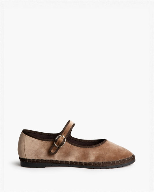 MERCEDITAS TERCIOPELO CO TAUPE