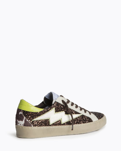 ZAPATILLAS RAYO BRILLOS CAFÉ