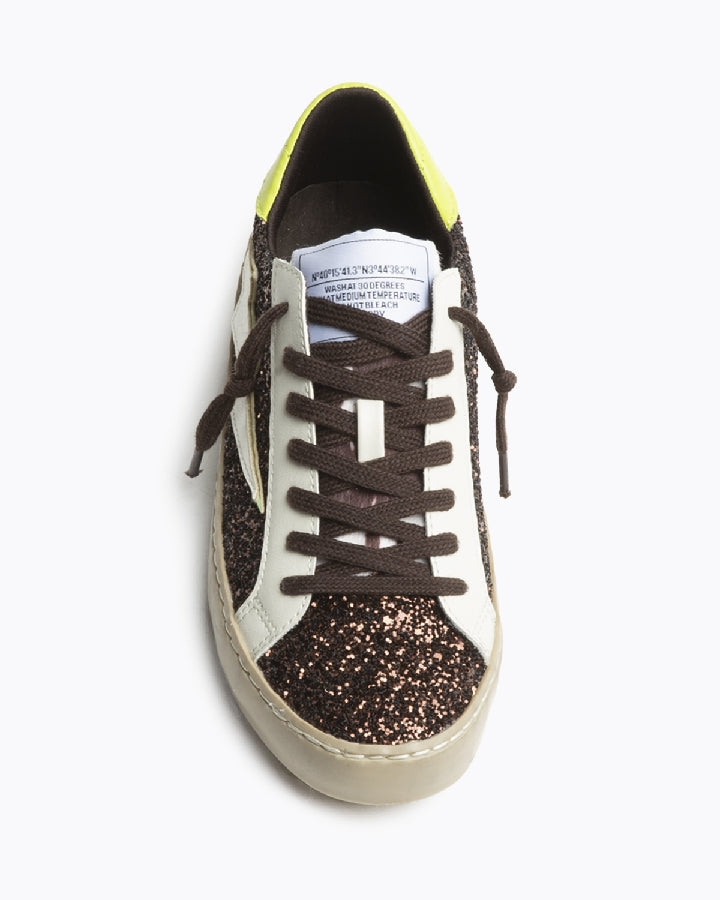 ZAPATILLAS RAYO BRILLOS CAFÉ