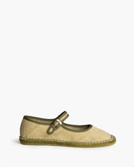 ALPARGATA MERCEDITAS YUTE VERDE