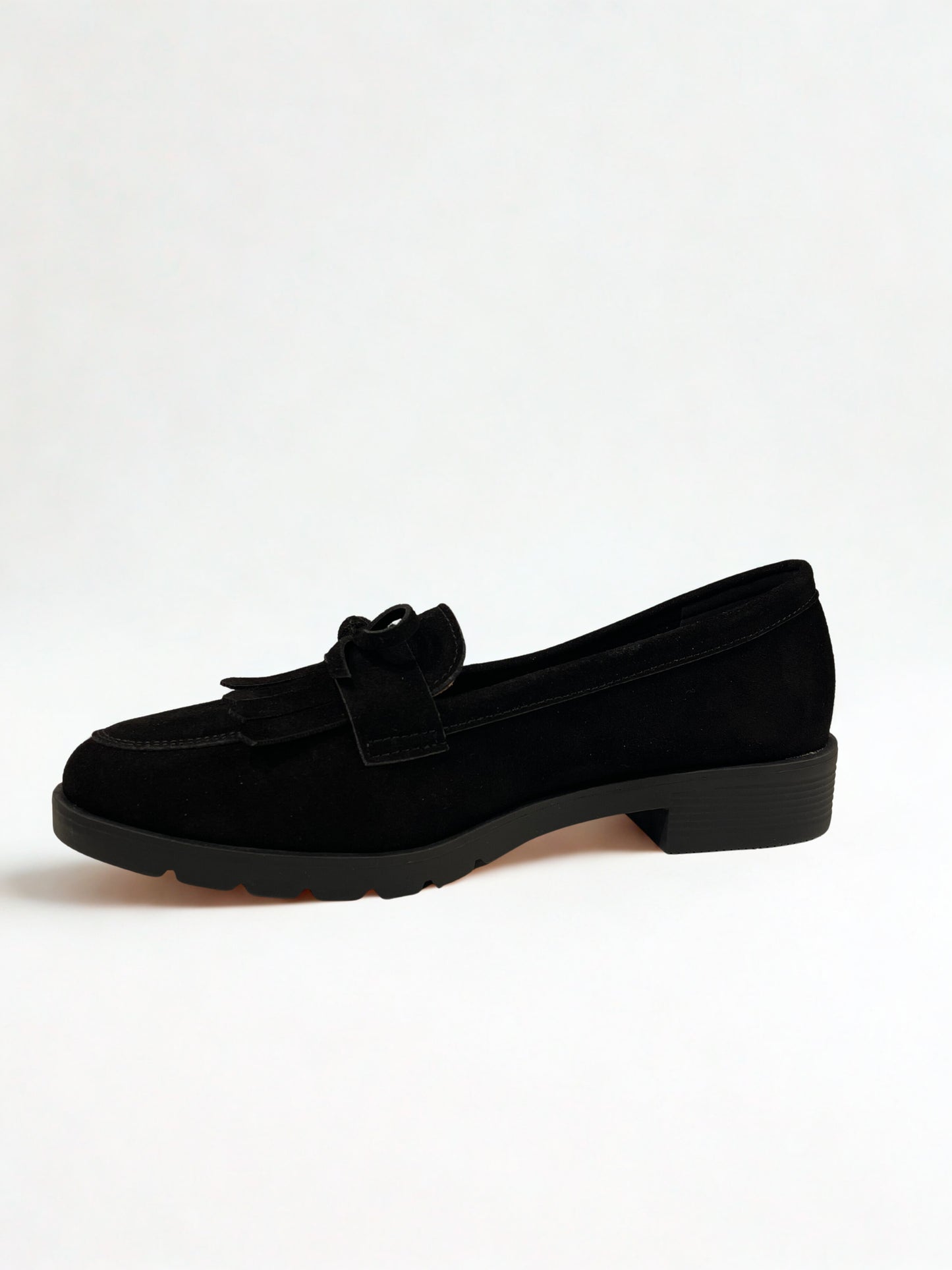 MOCASÍN BIGOTE ANTE PIEL BLACK