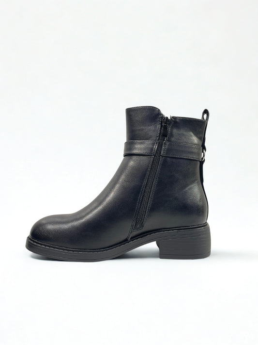 BOTÍN HEBILLA BLACK