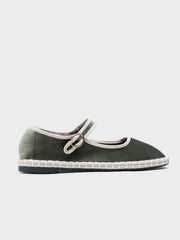 MERCEDITAS MIREIA TERCIOPELO OLIVE
