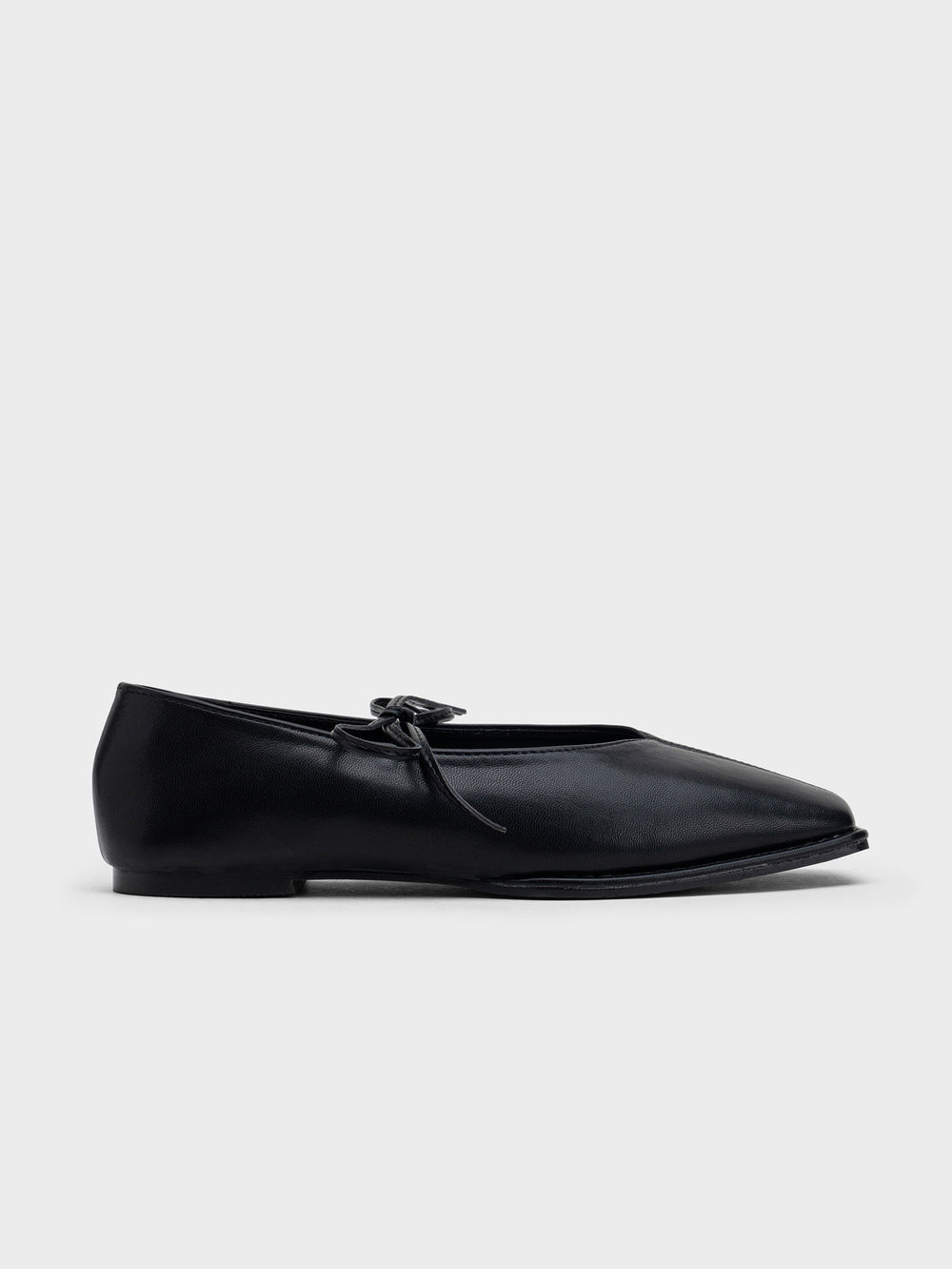 ZAPATO CORDONES PUNTA CUADRADA BLACK