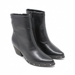 BOTÍN TACON TACHAS NEGRO