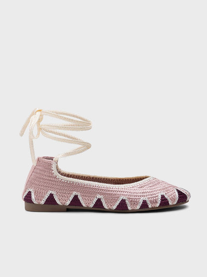MERCEDITAS CROCHET ROMANA DUSTY PINK C