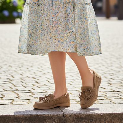 MOCASÍN NÁUTICO FLECOS ANTE KHAKI