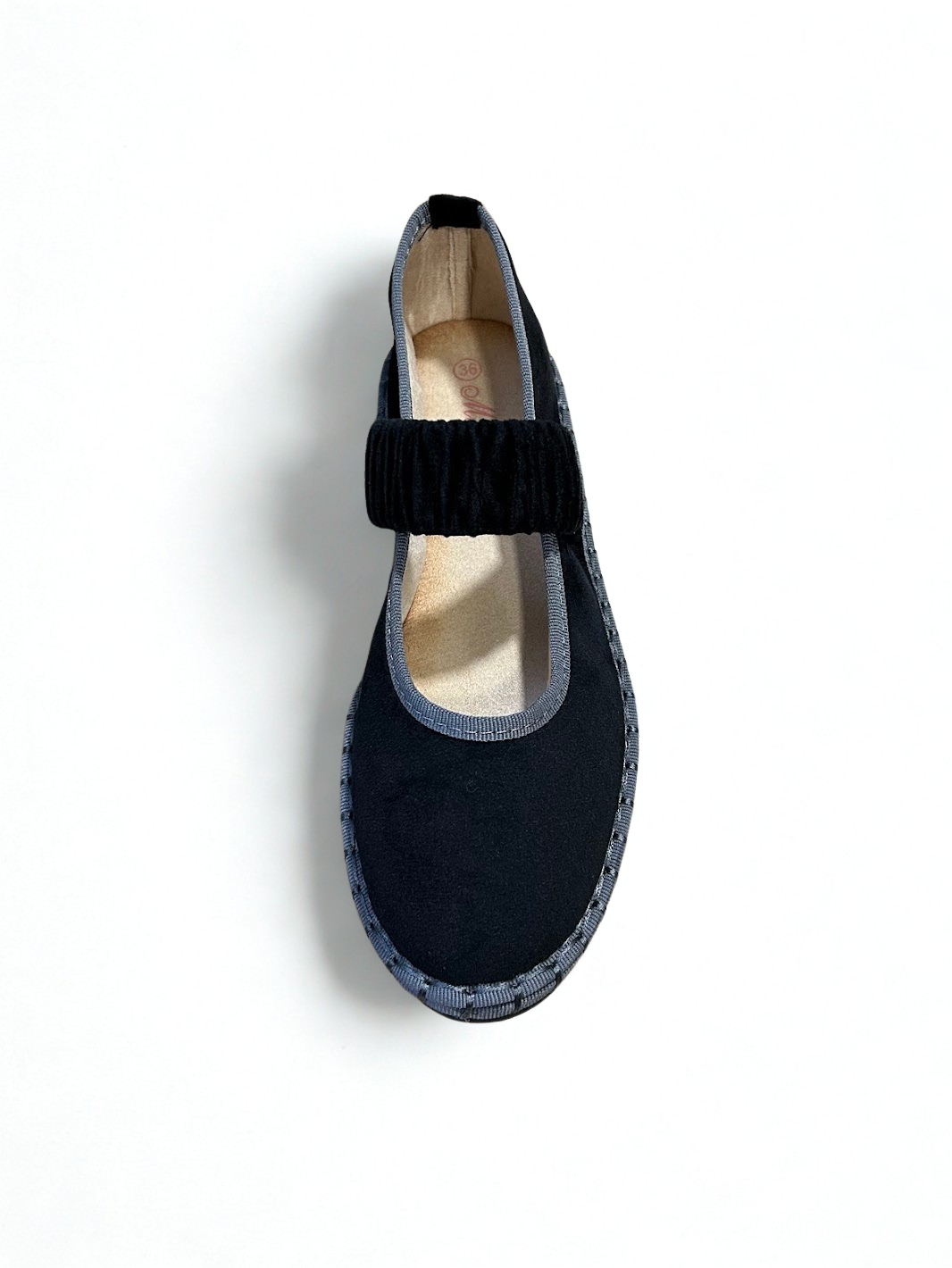 MERCEDITAS IRENE CINTURÓN GOMA BLACK