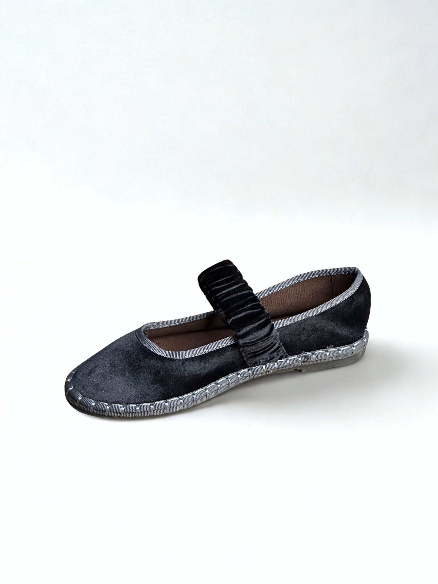 MERCEDITAS BEATRIZ CINTURÓN GOMA BLACK/GREY