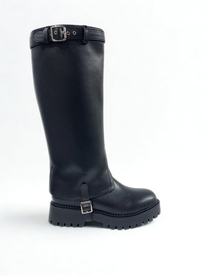 BOTA BIKER DESMONTABLE NEGRO