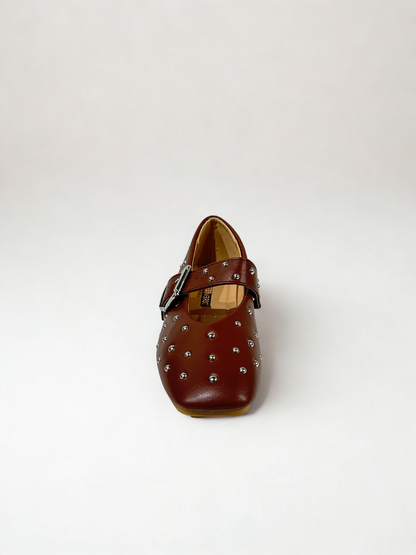 ZAPATO PLANO ROMA CAMEL