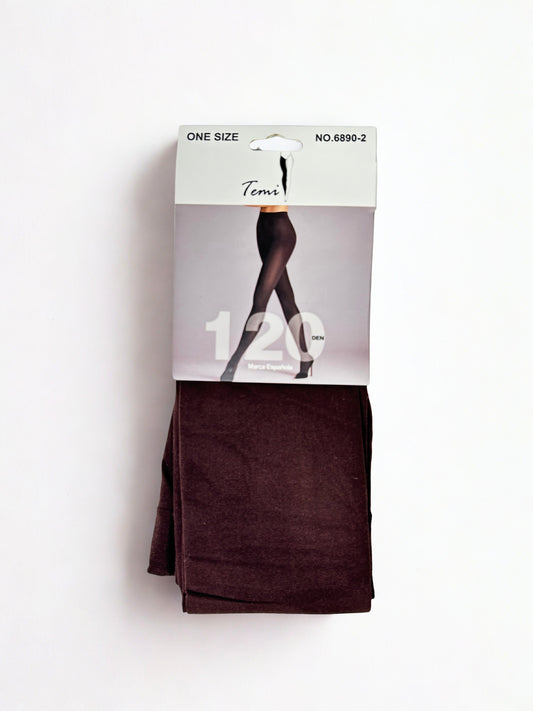 MEDIAS PANTY 120 DEN BROWN