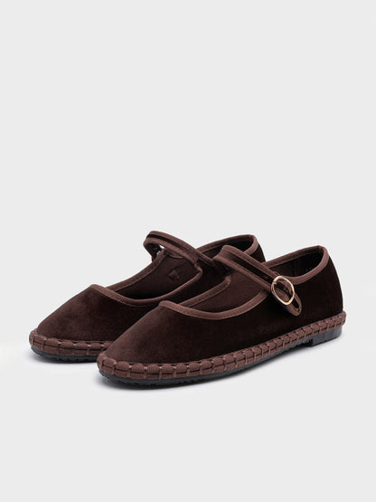 MERCEDITAS MIREIA TERCIOPELO BROWN